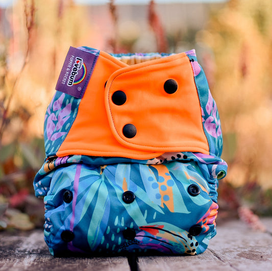 Popper & Pocket V3 Reusable Cloth Nappy
