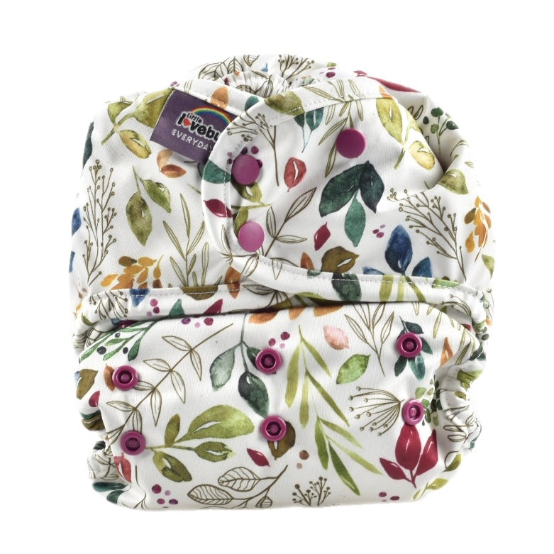 Everyday V2 Hemp and Bamboo All-in-One Reusable Cloth Nappy