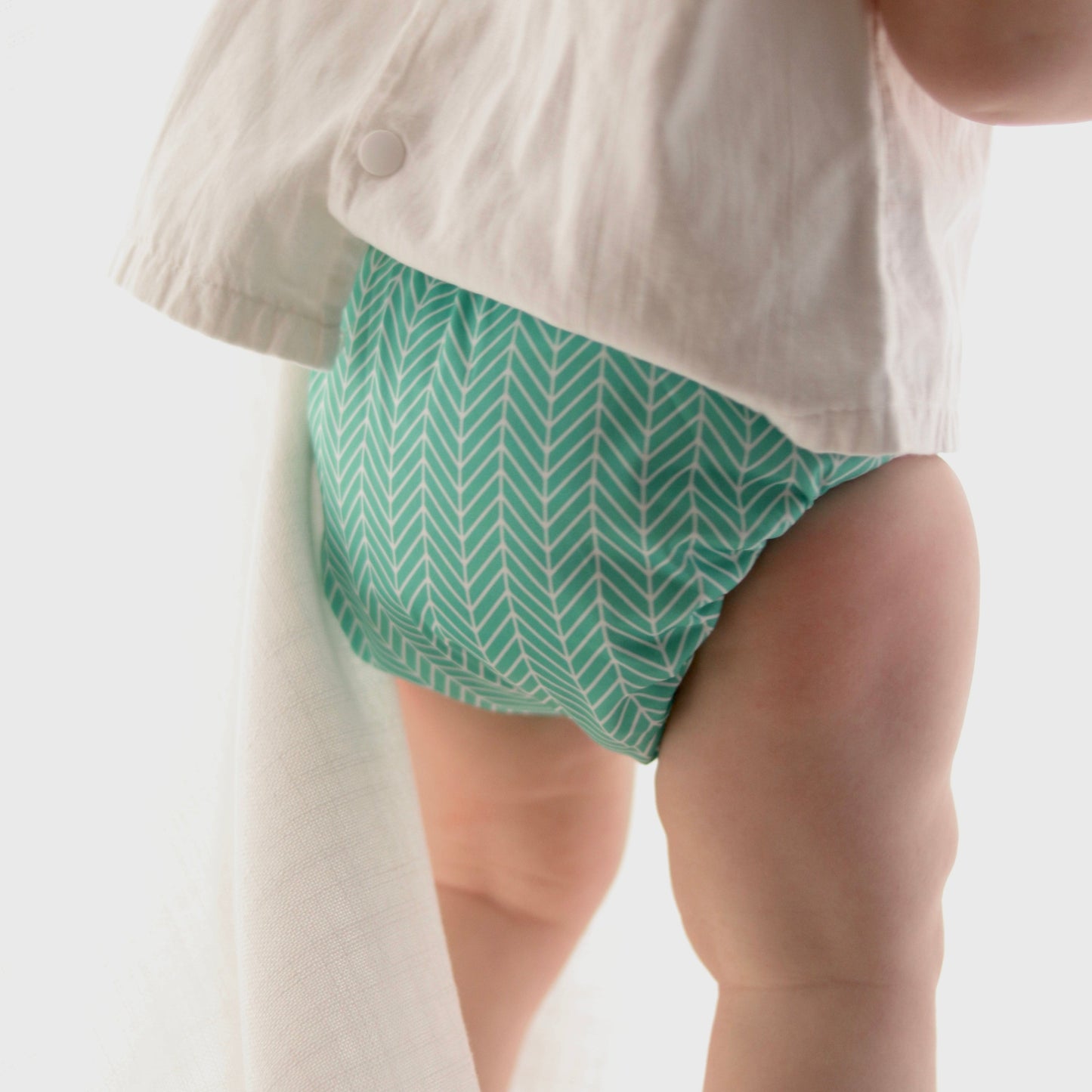 Everyday V2 Hemp and Bamboo All-in-One Reusable Cloth Nappy