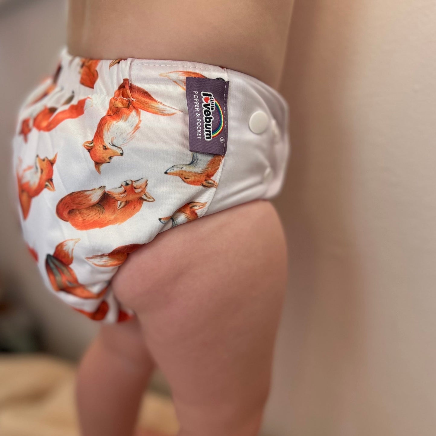 Popper & Pocket V3 Reusable Cloth Nappy - Shell only