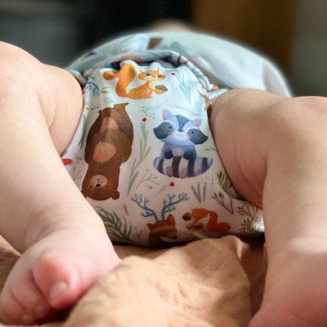 Newbie Natural Organic Cotton All-in-One Reusable Nappy