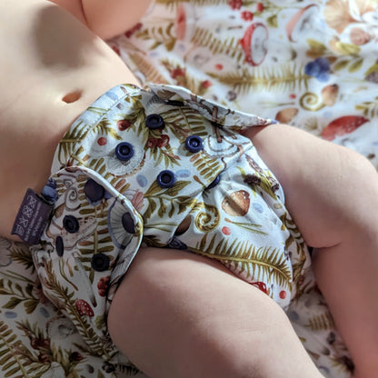 Everyday V2 Hemp and Bamboo All-in-One Reusable Cloth Nappy