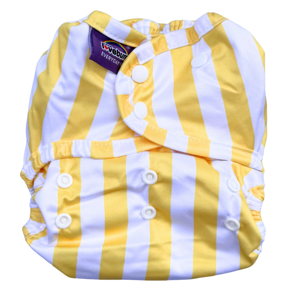 Everyday V2 Hemp and Bamboo All-in-One Reusable Cloth Nappy