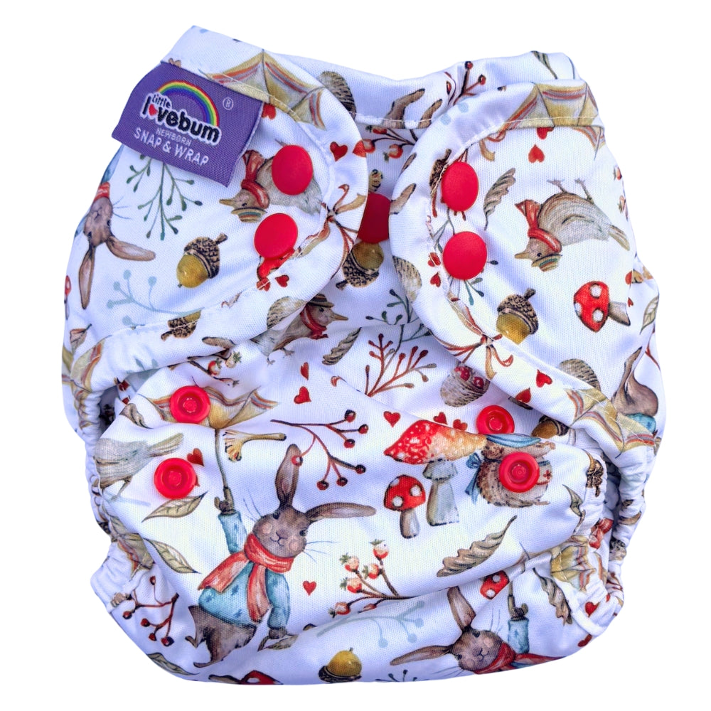 Snap & Wrap Newborn Cloth Nappy Cover