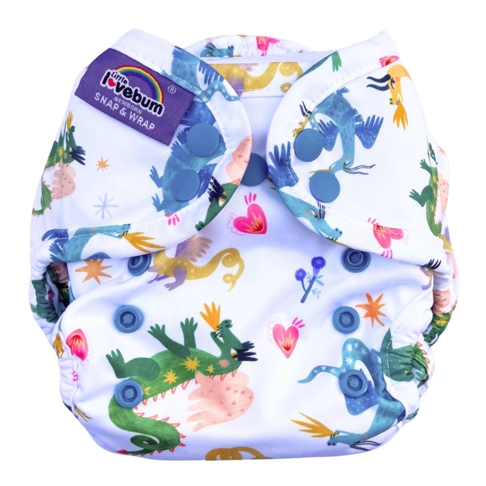 Snap & Wrap Newborn Cloth Nappy Cover