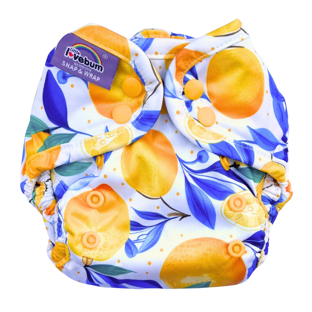 Snap & Wrap Newborn Cloth Nappy Cover