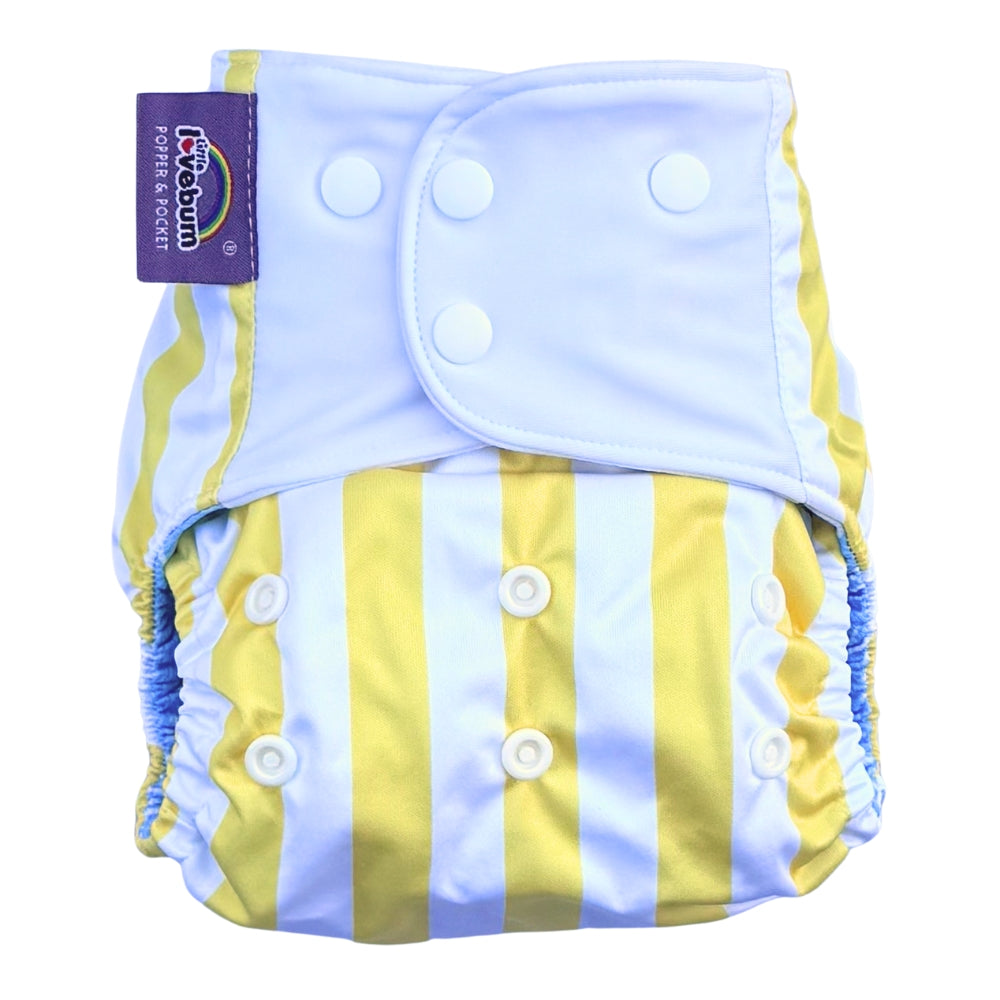 Popper & Pocket V3 Reusable Cloth Nappy