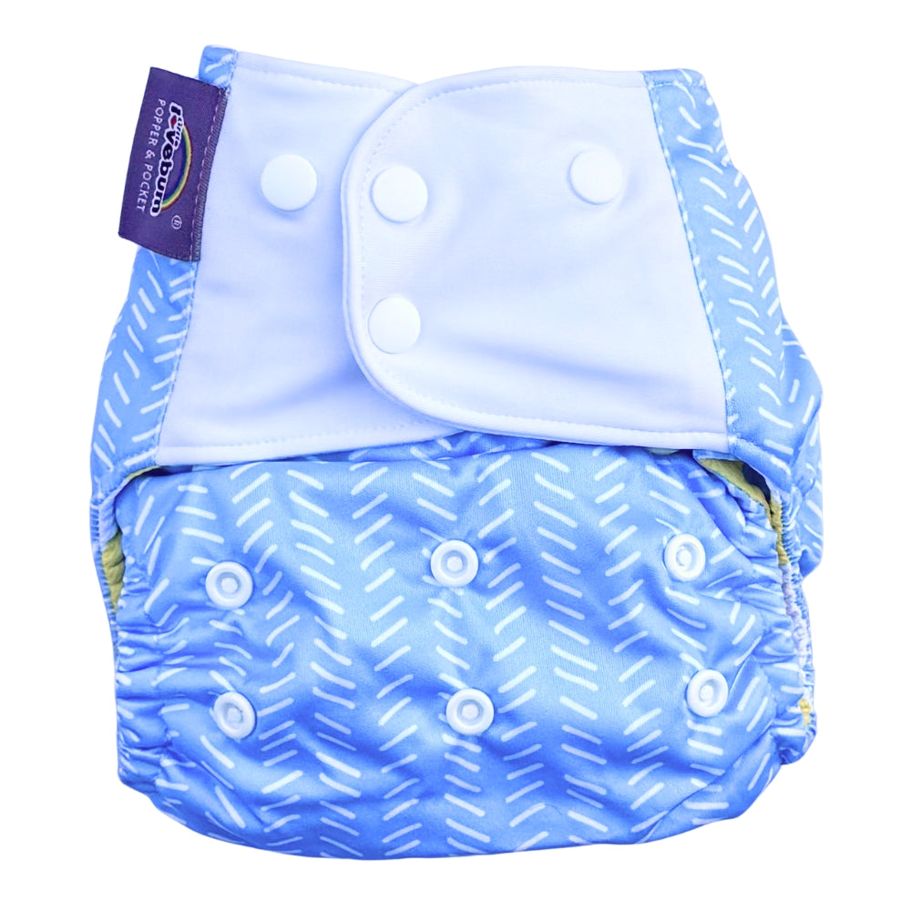 Popper & Pocket V3 Reusable Cloth Nappy