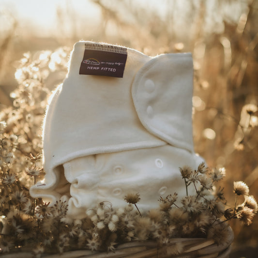 Hemp Fitted Nighttime Cloth Nappy - Nox