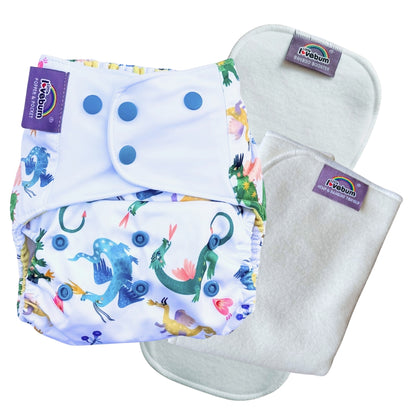 Popper & Pocket V3 Reusable Cloth Nappy