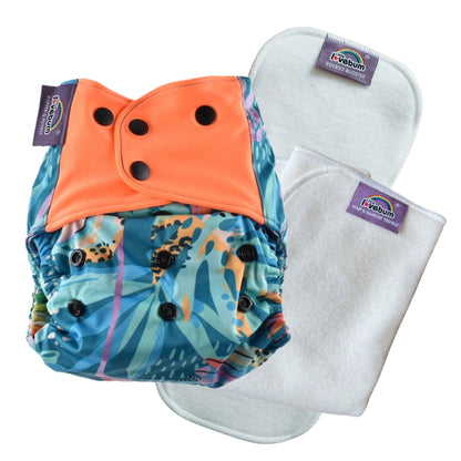 Popper & Pocket V3 Reusable Cloth Nappy