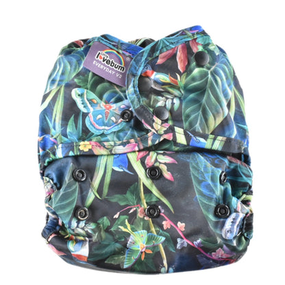 Everyday V2 Hemp and Bamboo All-in-One Reusable Cloth Nappy