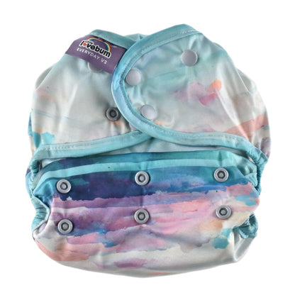 Everyday V2 Hemp and Bamboo All-in-One Reusable Cloth Nappy
