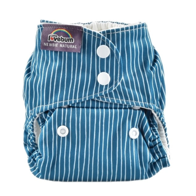 Newbie Natural Organic Cotton All-in-One Newborn Reusable Nappy