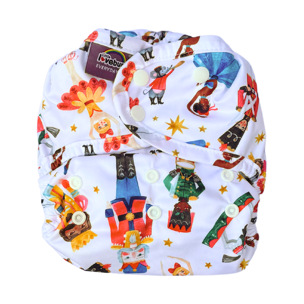 Everyday V2 Hemp and Bamboo All-in-One Reusable Cloth Nappy