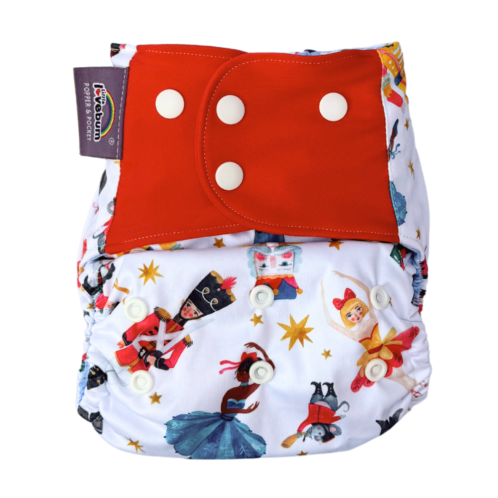 Popper & Pocket V3 Reusable Cloth Nappy