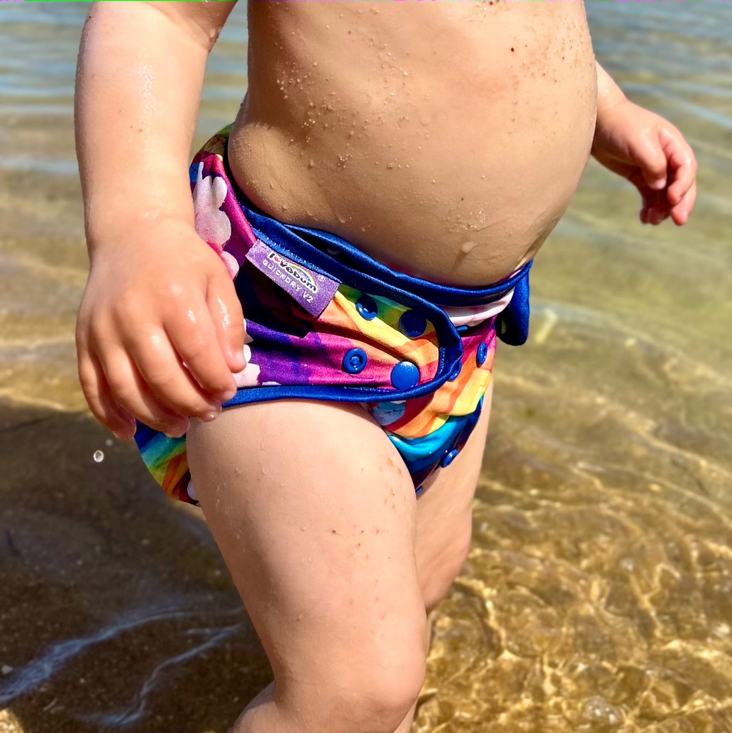 Pañal de tela reutilizable todo en uno Quickdry V2