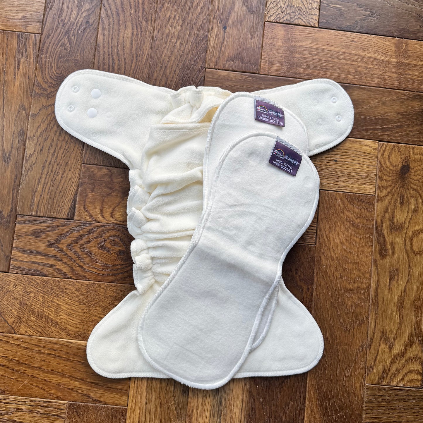 Hemp Fitted Nighttime Cloth Nappy - Nox